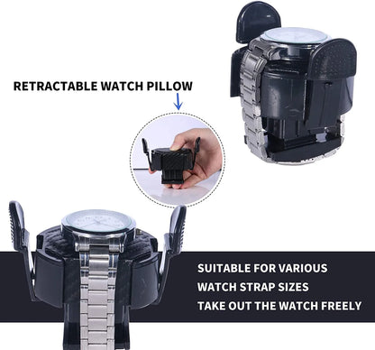 Watch Winders, Automatic Watch Winders for 4 Automatic Watches with LED Illumination, Extremely Silent Motor