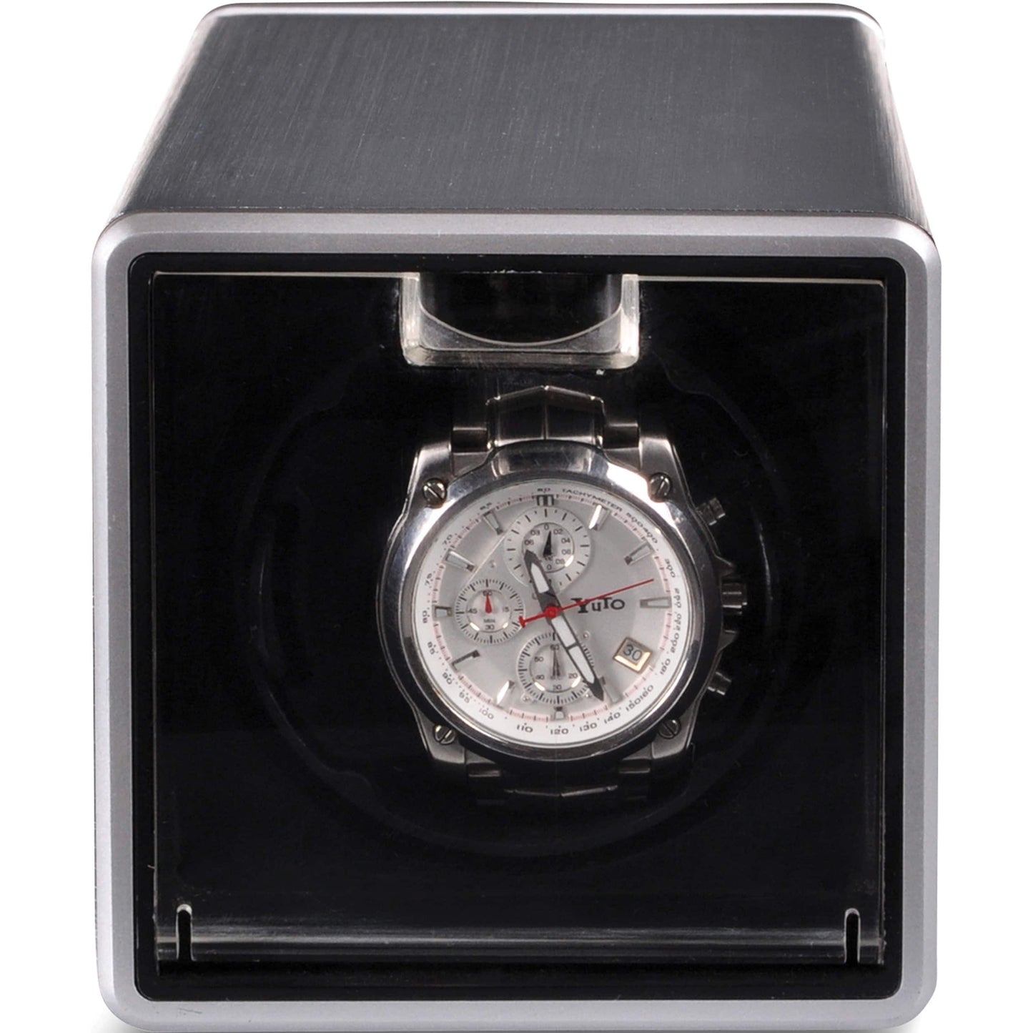 Fashion Rotations Silver Metal Single Watch Winder (4 X 5.5) Made in China Gm8460