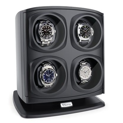 Automatic Quad Watch Winder - Black