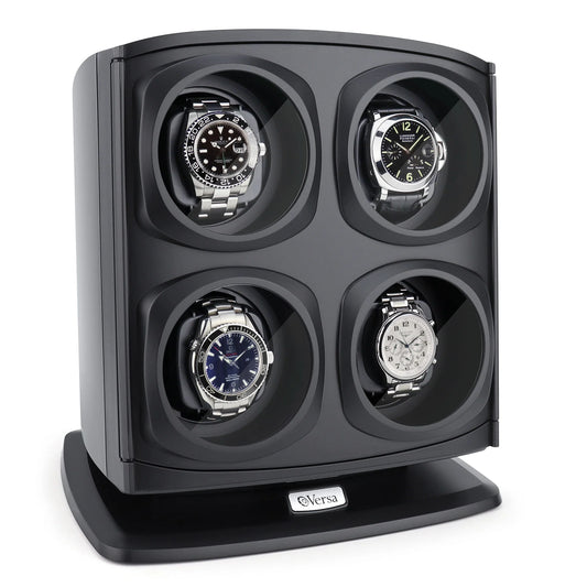 Automatic Quad Watch Winder - Black