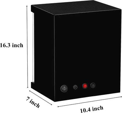 Watch Winders, Automatic Watch Winders for 4 Automatic Watches with LED Illumination, Extremely Silent Motor