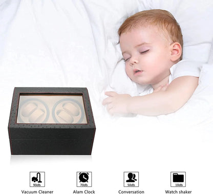 4+6 Automatic Watch Display Box Leather Watch Winder Storage Case for Christmas,Birthday, and New Year'S Gift